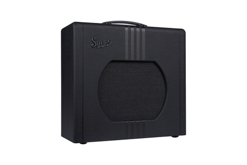 מגבר לגיטרה SUPRO DELTA KING 12 BLACK & BLACK 1X12 15W REVERB
