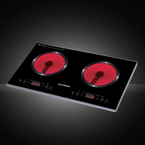 פלטת בישול UNIVERSE כפול קרמי 3600W NRI3202C