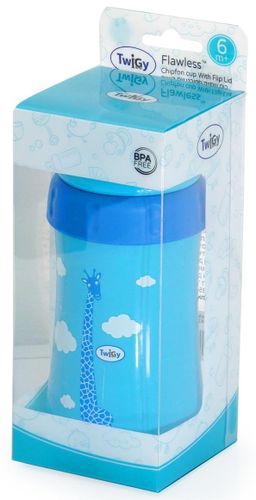 כוס שתייה ספורט עם קשית Flawless מגיל 6M+ - מנטה דוב