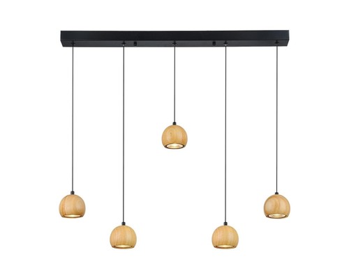 5 תלוי על בסיס שחור LED