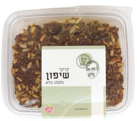 קרקר שיפון מלא - איש של לחם