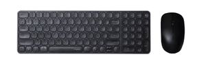 סט מקלדת ועכבר אלחוטיים Bluetooth+2.4GHz -עברית/אנגלית RAPOO 9320MB צבע שחור