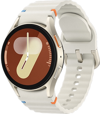 שעון חכם Samsung Galaxy Watch7 44mm - צבע קרם - שנה אחריות יבואן רשמי