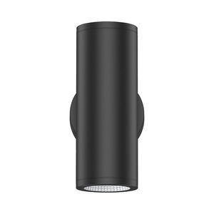 צמוד קיר שחור PATIO UP&DOWN 20W 60° IP65 אור חם Nisko 
