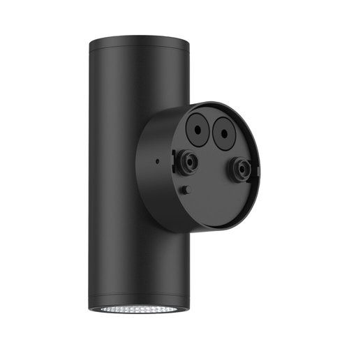 צמוד קיר שחור PATIO UP&DOWN 20W 60° IP65 אור חם Nisko 
