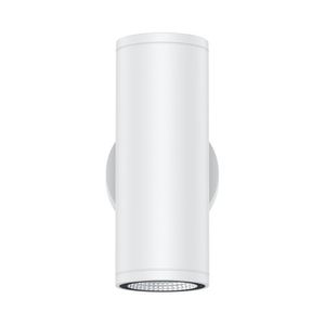צמוד קיר לבן PATIO UP&DOWN 20W 36° IP65 אור חם Nisko 
