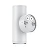 צמוד קיר לבן PATIO UP&DOWN 20W 36° IP65 אור חם