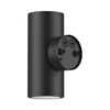 צמוד קיר שחור PATIO UP&DOWN 27W 36° IP65 אור חם