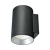  צמוד קיר שחור SYLVANIA DOWN 11W IP65 אור חם