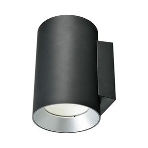 צמוד קיר שחור SYLVANIA DOWN 11W IP65 אור חם