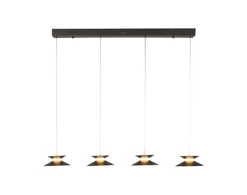4 תלוי על בסיס שחור LED
