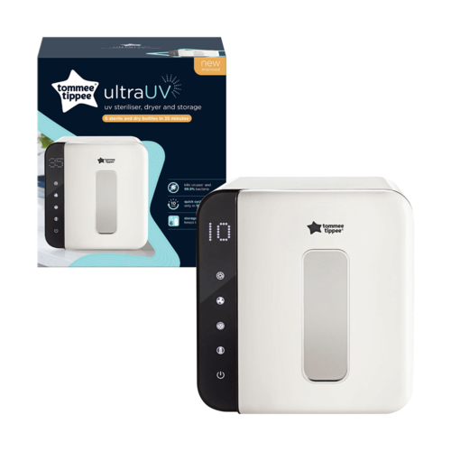סטריליזטור יו וי 3 ב 1 טומי טיפי - Tommee Tippee UV Steriliser 2.0 WHI 
