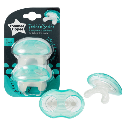 זוג נשכנים שלב 1 טומי טיפי - Tommee Tippee Teeth (N) Soothe