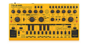 סינטיסייזר בס אנלוגי "Modded-Out" עם VCO ו-VCF, אוסילטור Sub-Harmonic, סיקוונסר 16 צעדים ואפקט Driv