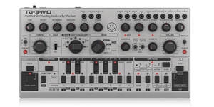 סינטיסייזר בס אנלוגי "Modded-Out" עם VCO ו-VCF, אוסילטור Sub-Harmonic, סיקוונסר 16 צעדים ואפקט Driv