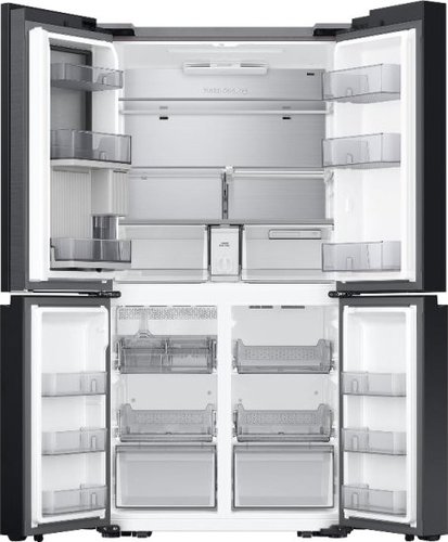 מקרר ‏4 דלתות Samsung RF88DB9623 ‏852 ‏ליטר סמסונג גימור זכוכית - לבן/שחור/אפור/בז'(סהרה)/אפור כהה מטאלי
