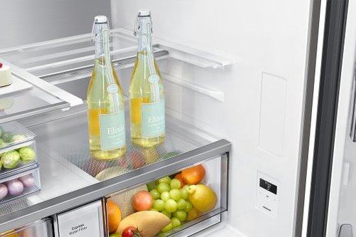 מקרר ‏4 דלתות Samsung RF88DB9623 ‏852 ‏ליטר סמסונג גימור זכוכית - לבן/שחור/אפור/בז'(סהרה)/אפור כהה מטאלי