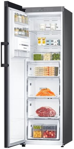 מקרר/מקפיא 327 ליטר Samsung RZ32C7600BK קו מטבח זכוכית שחורה סמסונג