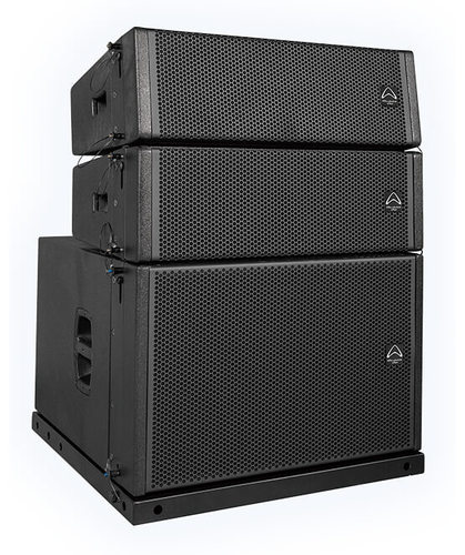 רמקול LINE ARRAY מוגבר 