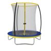 טרמפולינה פייבר למרפסת או לחצר בקוטר 183 ס"מ עם ריפוד מגן - שחור