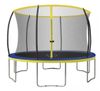 טרמפולינה פייבר למרפסת או לחצר בקוטר 305 ס"מ עם ריפוד מגן - שחור