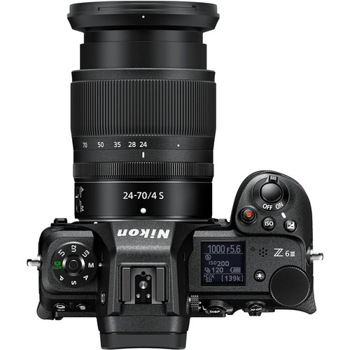 מצלמה חסרת מראה ניקון Nikon Z6III + 24-70mm F4