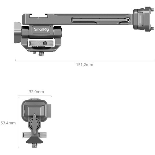 SmallRig HawkLock 4637 H21 Monitor Support for Select DJI Stabilizers