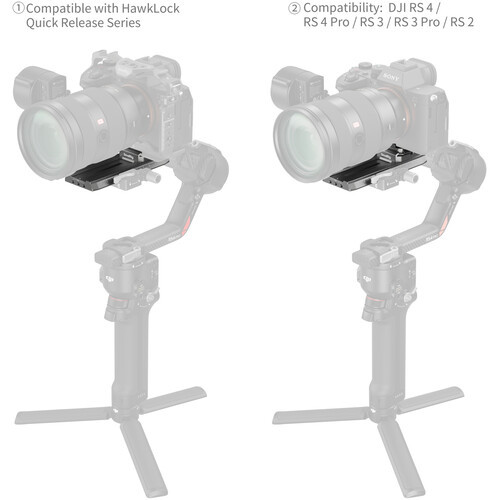 SmallRig HawkLock 4637 H21 Monitor Support for Select DJI Stabilizers
