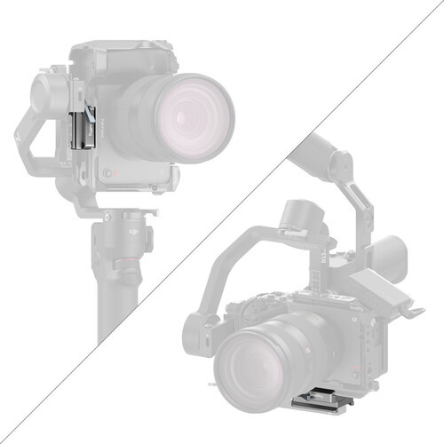 SmallRig HawkLock 4639 H38 Arca-Swiss Quick Release Plate Set for DJI Stabilizers
