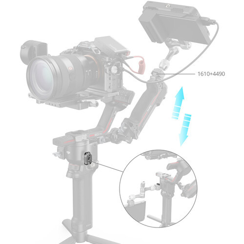 SmallRig 4640 HawkLock H21 Quick Release Mini NATO Rail for DJI Stabilizers