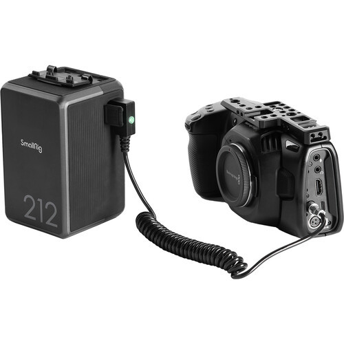 SmallRig 4761 D-Tap to 2-Pin Power Cable for Blackmagic Pocket Cinema Camera 4K/6K