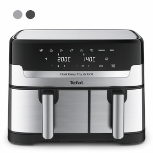 סיר גריל ובישול בריא דו-תאי 8.3 ליטר Tefal EY905D40