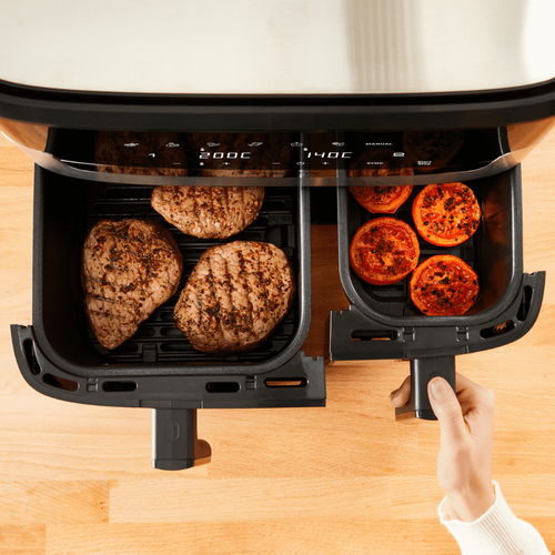 סיר גריל ובישול בריא דו-תאי 8.3 ליטר Tefal EY905D40