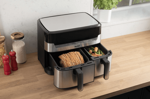 סיר גריל ובישול בריא דו-תאי 8.3 ליטר Tefal EY905D40
