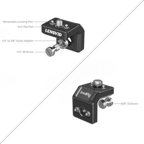 SmallRig MD4360 LensVid mini L-Shaped Mount Plate Kit