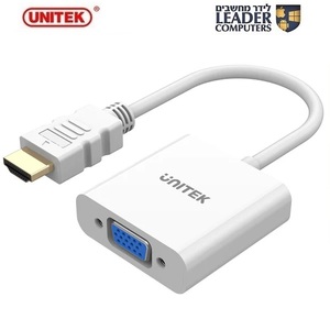 מתאם ממיר מ- HDMI ל-VGA דגם Y-6333C01 UNITEK