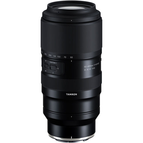 עדשה Tamron 50-400mm f/4.5-6.3 Di III VC VXD (Nikon Z)