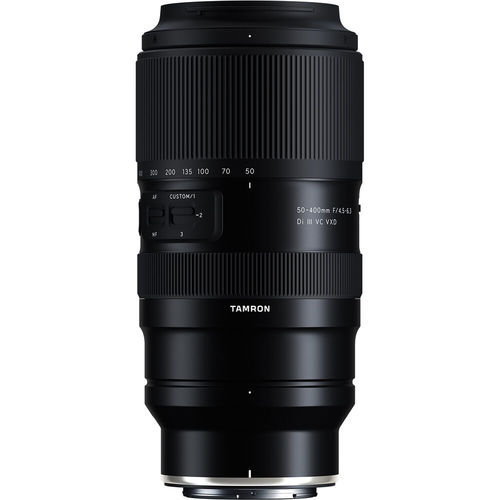 עדשה Tamron 50-400mm f/4.5-6.3 Di III VC VXD (Nikon Z)
