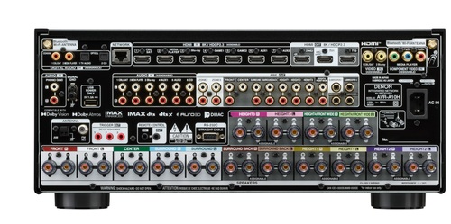 רסיבר קולנוע ביתי 13.4 ערוצים תוצרת יפן מבית DENON  דגם AVRA10H
