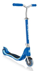 קורקינט לילדים ונוער פלואו FLOW 125 עם משטח מחוזק תלת שכבתי - כחול