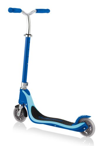 קורקינט לילדים ונוער פלואו FLOW 125 עם משטח מחוזק תלת שכבתי - כחול