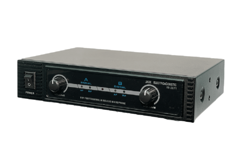 זוג מיקרופונים מדונה אלחוטים IU-2071 - UHF של Jade 