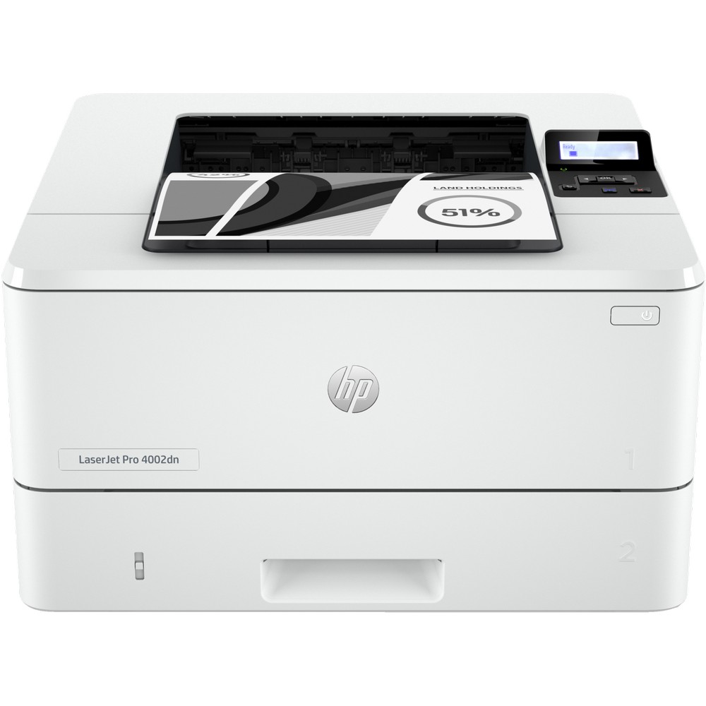 מדפסת לייזר ש/ל HP LaserJet Pro 4002dn