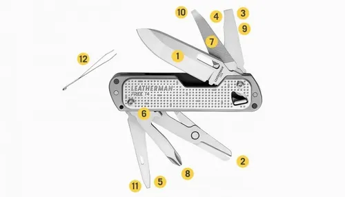 לדרמן FREE T4 פרי טי 4 Leatherman בשלל צבעים.