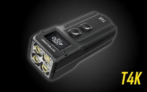 פנס נייטקור T4K 4000 LUMEN NITECORE