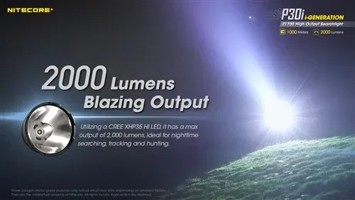 פנס נייטקור P30I NITECORE