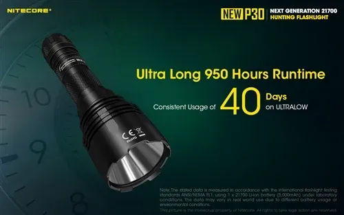 פנס נייטקור P30 NITECORE