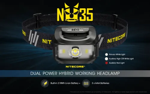 פנס נייטקור NU35 NITECORE