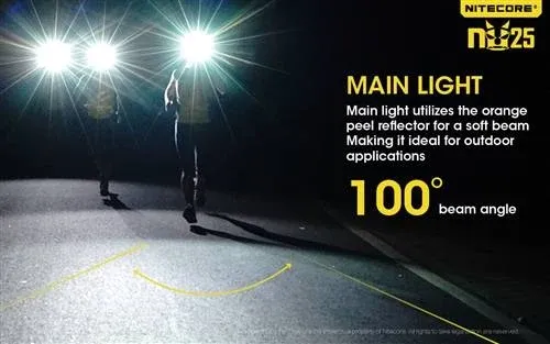 פנס נייטקור NU25 NITECORE