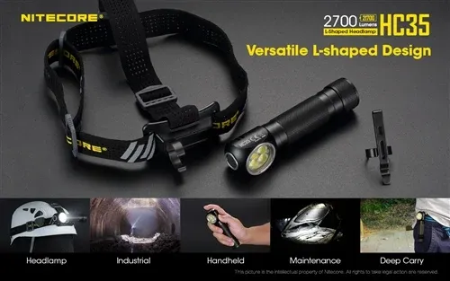 פנס נייטקור HC35 NITECORE